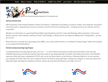 Tablet Screenshot of patriotconnections.org